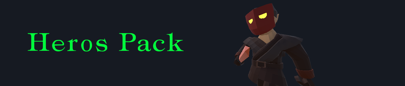 Hero Pack – Low Poly Warriors