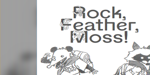 Cover image for Rock, Feather, Moss!