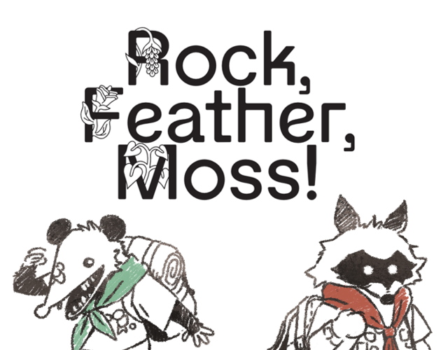 Cover image for Rock, Feather, Moss!