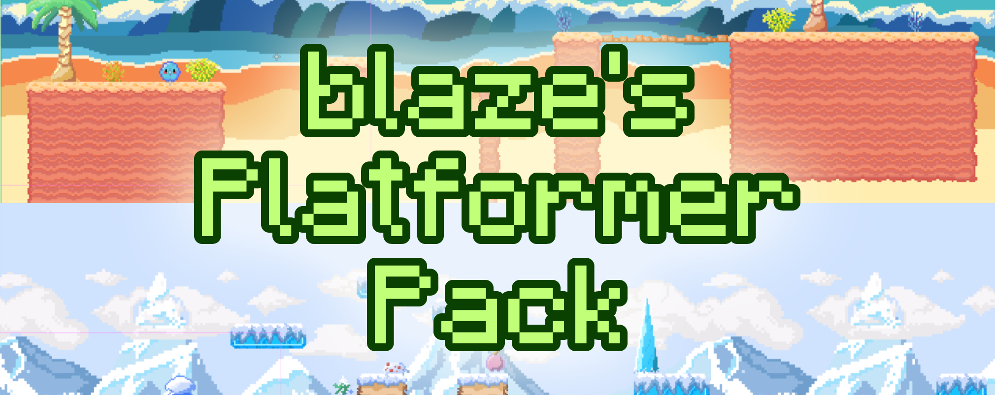blaze's Platformer Pack (3 Environments Included)