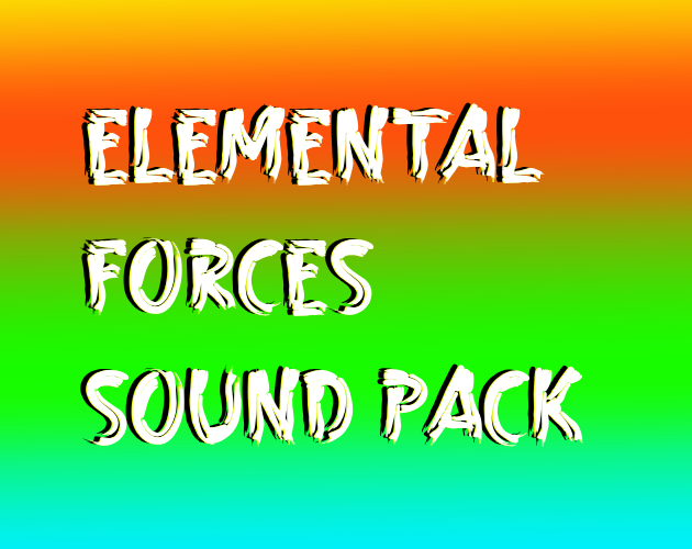 Elemental Forces Sound Pack
