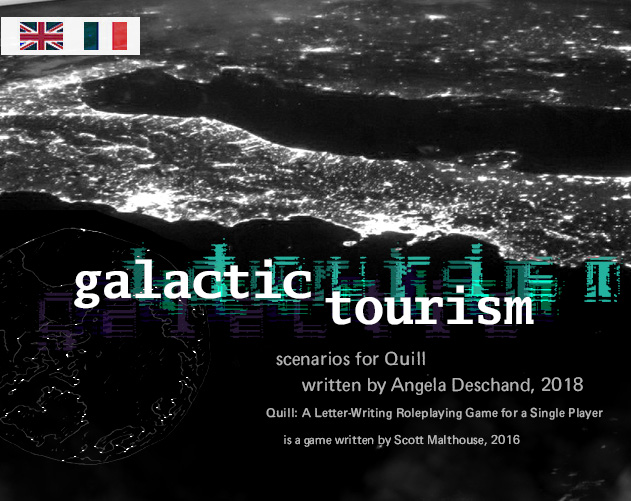 Cover image for Quill: galactic tourism