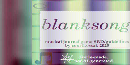 Cover image for blanksong SRD/guidelines