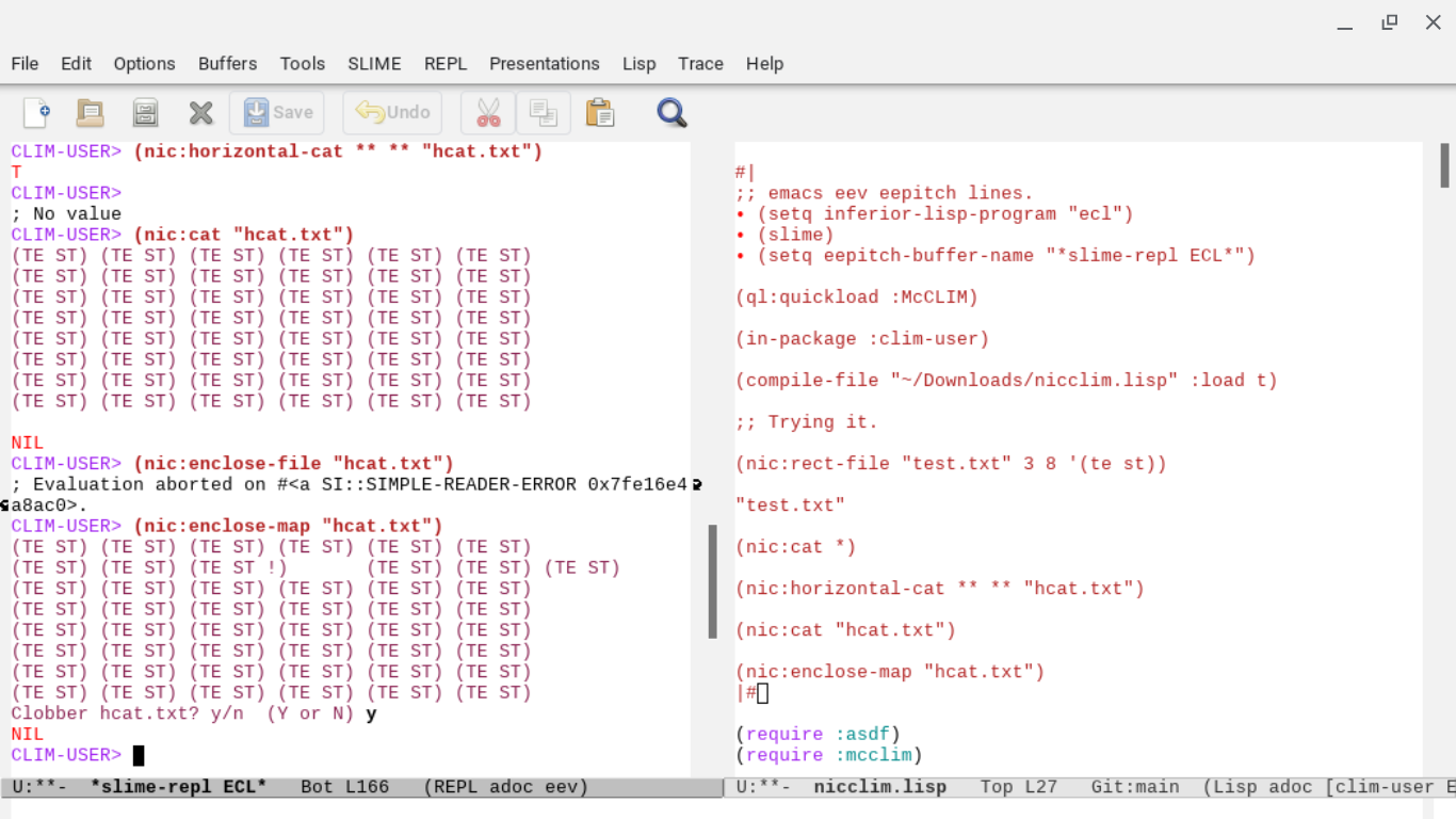 nicclim.lisp example pt the third