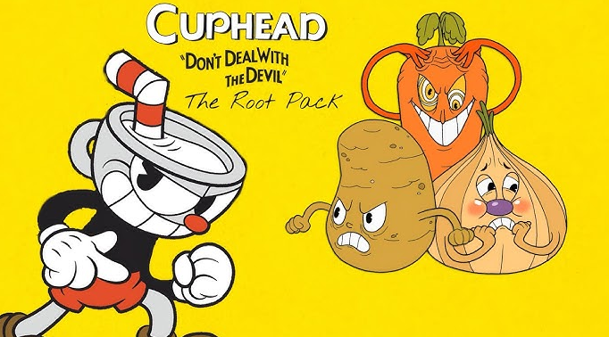 Cuphead The Root Pack Boss Fight (demo)