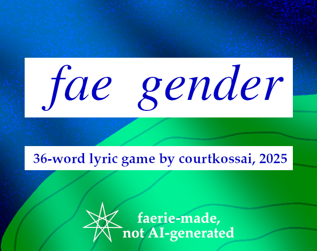 Cover image for fae gender