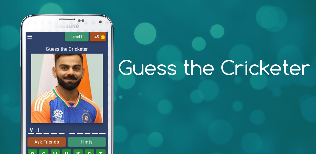 Guess the Cricketer App