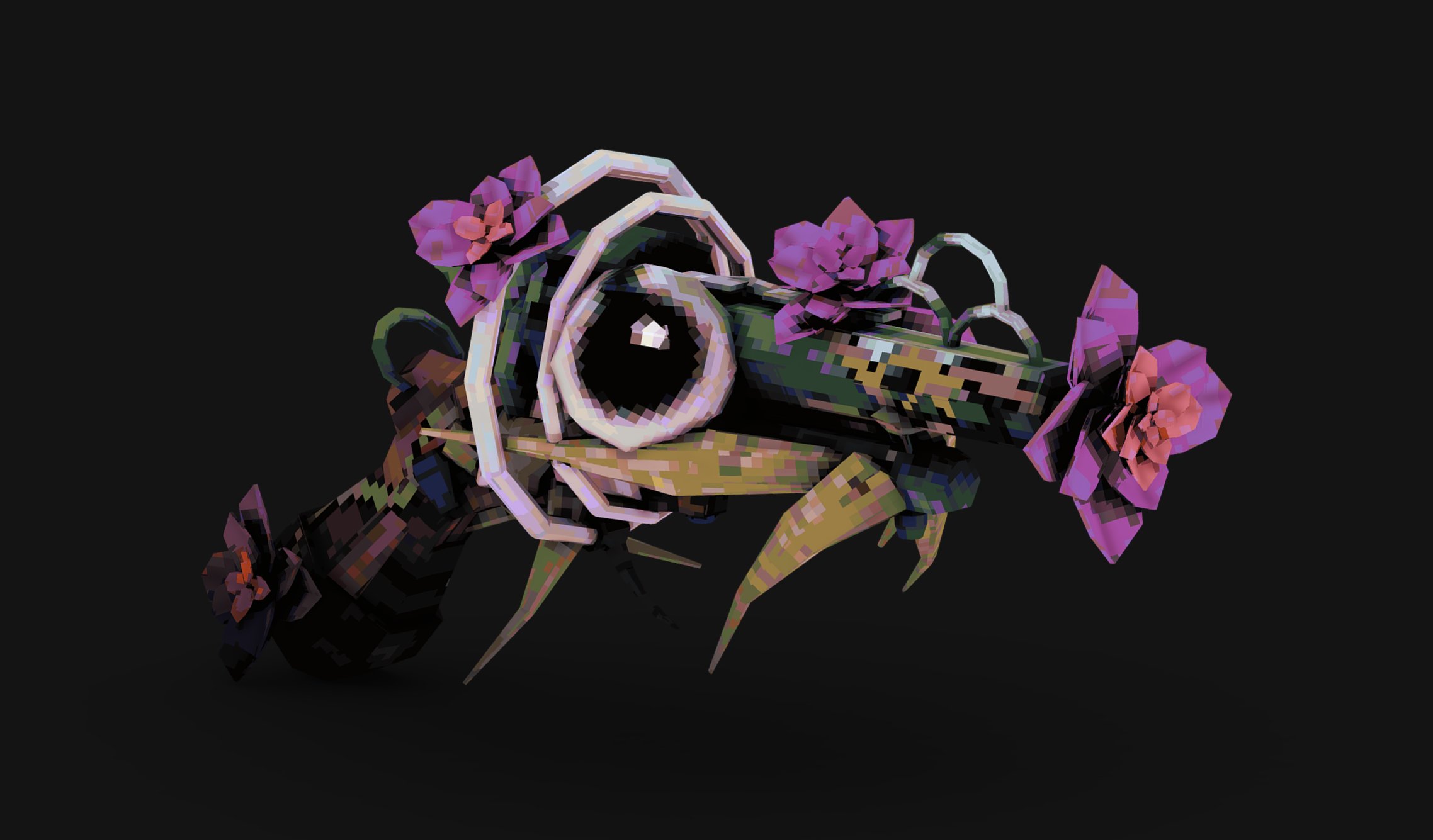 Flower Revolwer by Puck