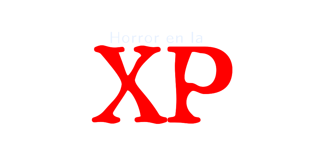 Horror en la XP cover