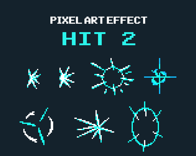 Hit 2 - Effect Pixel Art by sanctumpixel