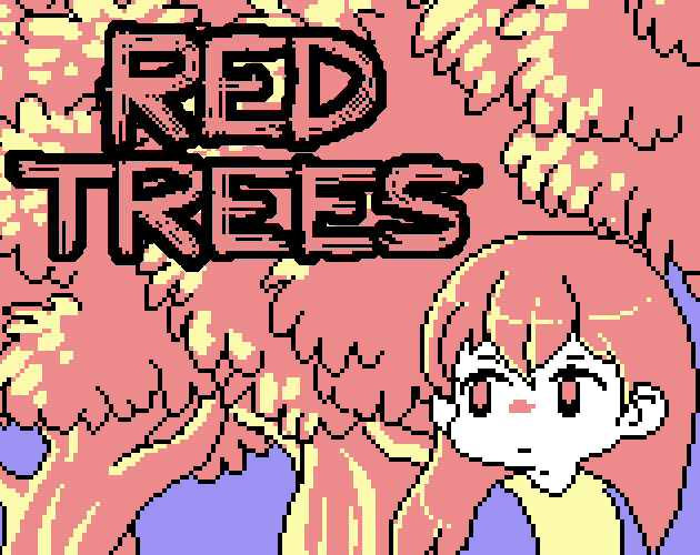 Red Trees by Caramel