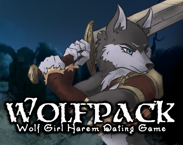 Cover image for Wolfpack Harem Dating Game