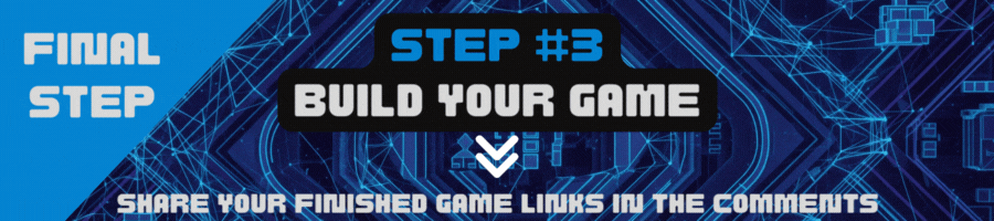 Game Builder Ultimate Template - Step #3