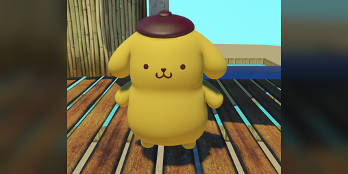 Cover image for Pom Pom Purin Water Slide