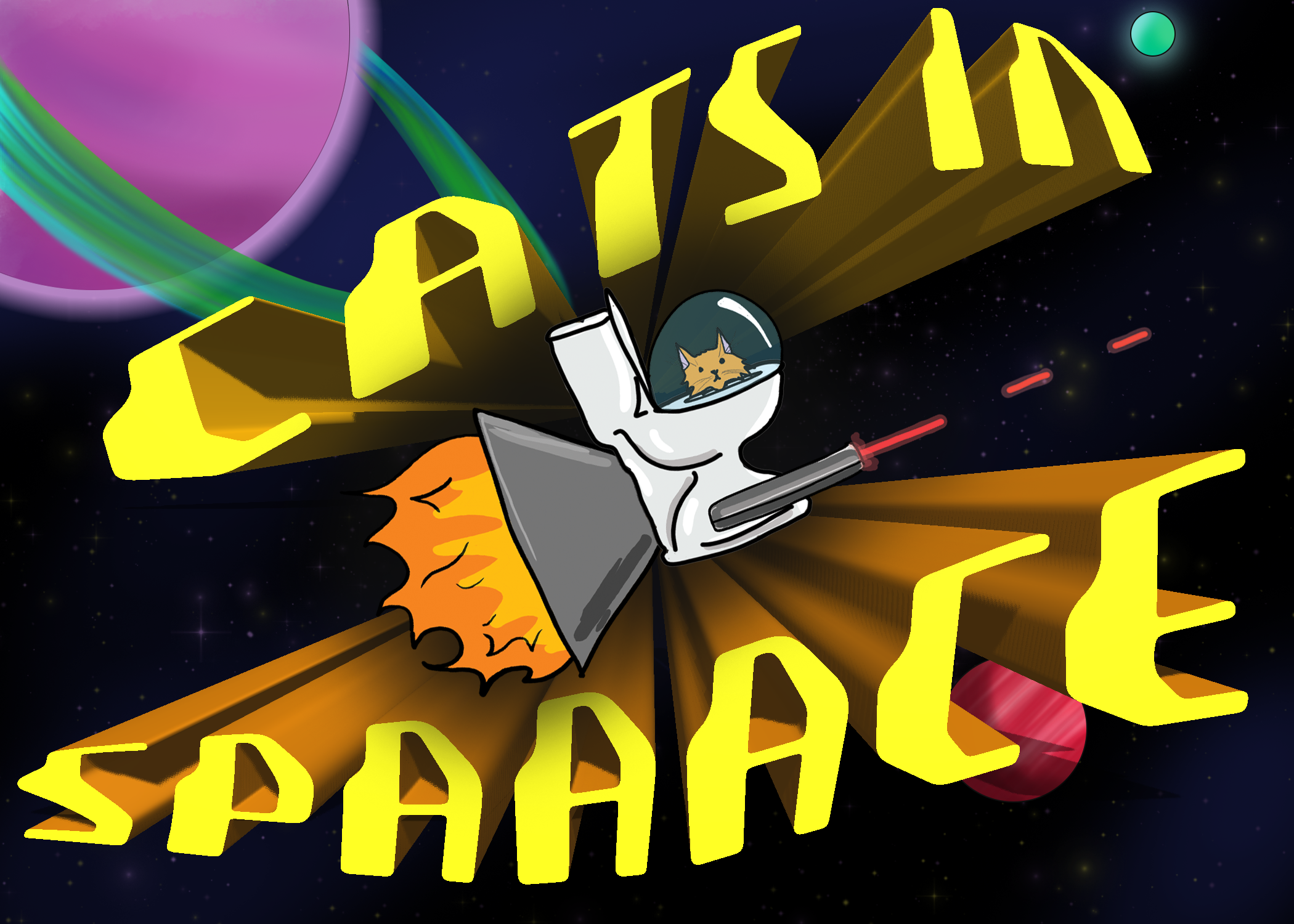 CATS IN SPAAACE