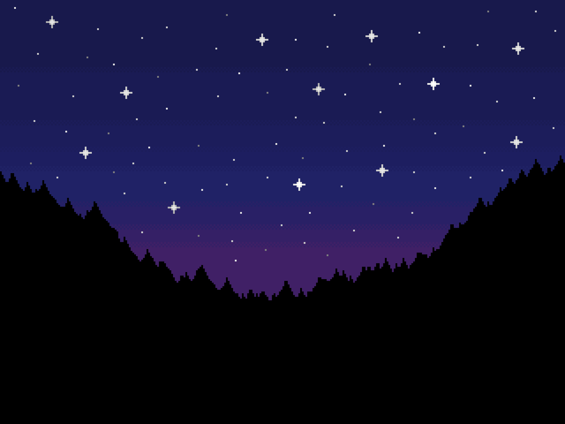 the forest glows