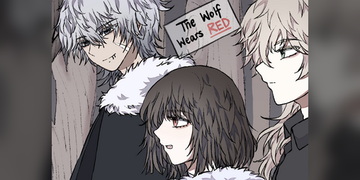 Cover image for The Wolf Wears Red