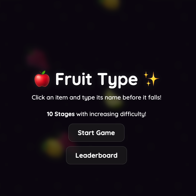 Cover image for 🍎Fruit Spark✨