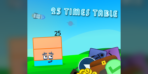 Cover image for Numberblocks - 25 Times Table