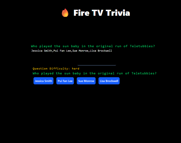Fire TV Trivia