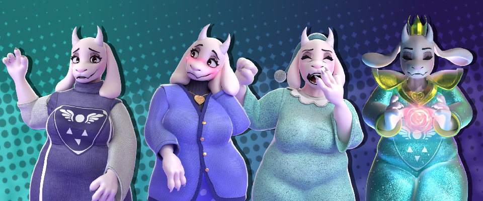 Toriel (Blender 4.5)