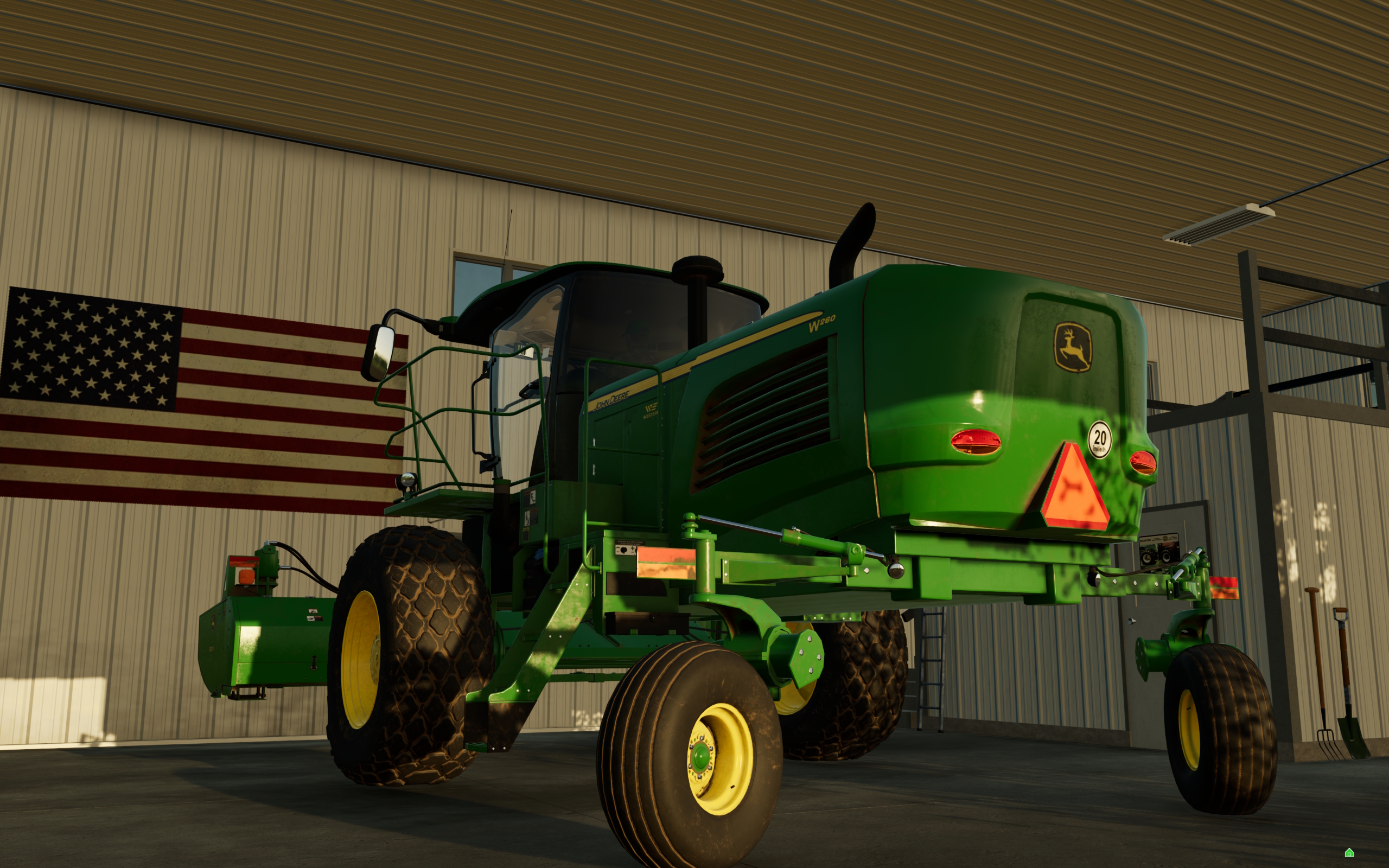 FS22 2020 John Deere W235 and W260 Swather