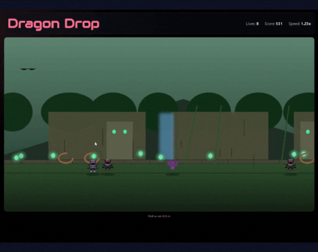 Dragon Drop - Built With Game Builder by Browser Games Plus