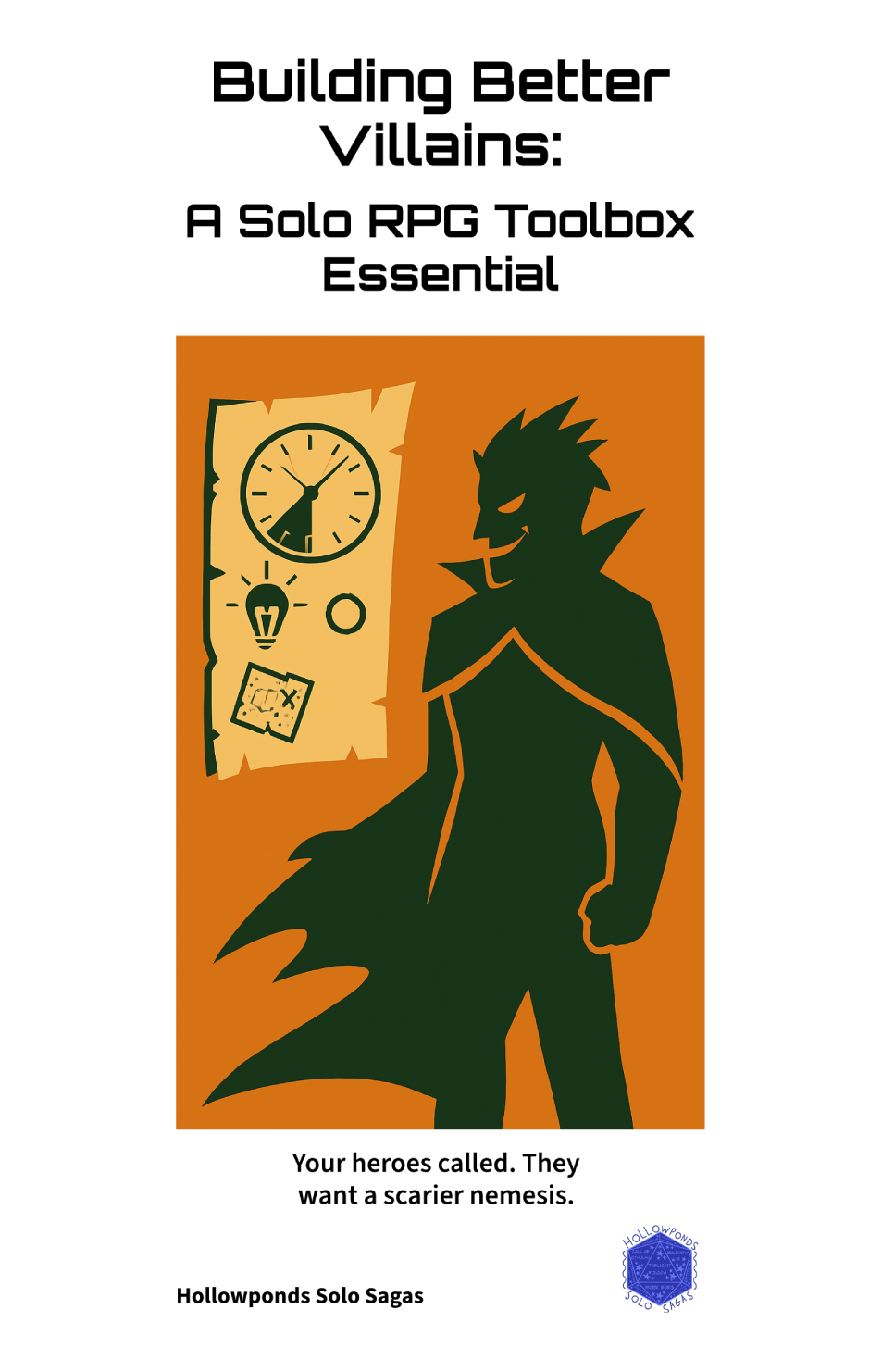 Portada de Build Better Villains: A Solo Roleplaying Game Toolbox Essential