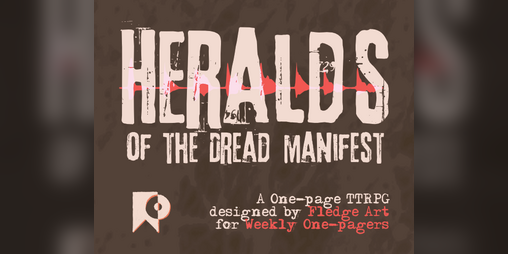 Cover image for Heralds of the Dread Manifest
