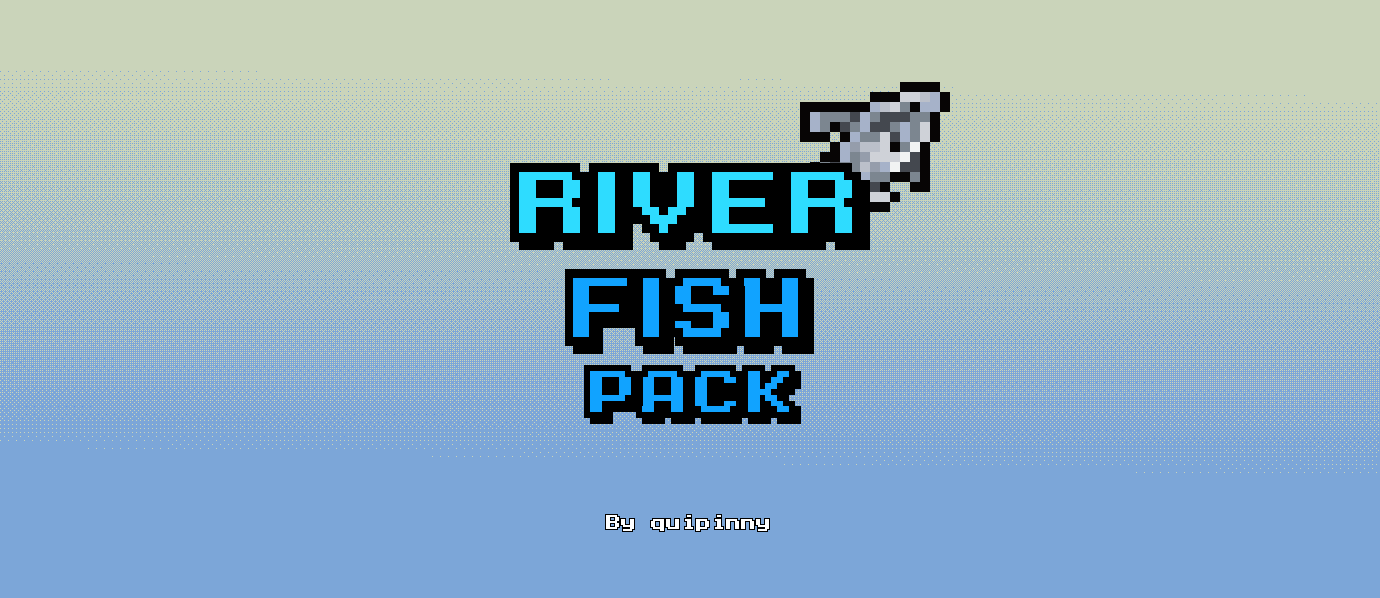 River Fish Pixel Art Pack