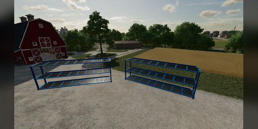 Cover image for Blue Pallet Racking