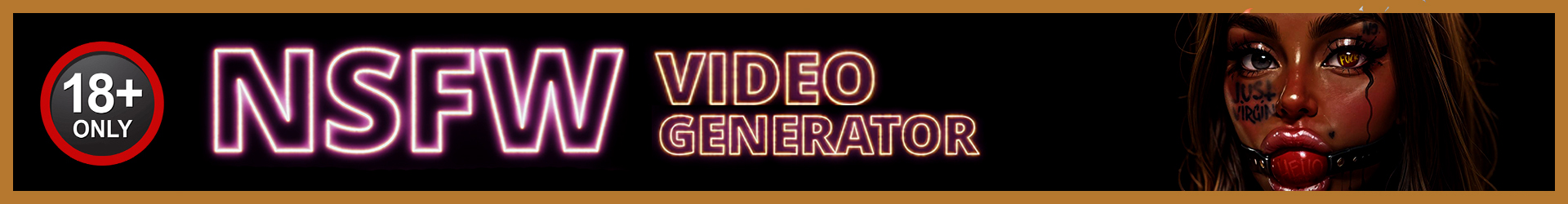 NSFW Video Generator (18+) by Renderillo
