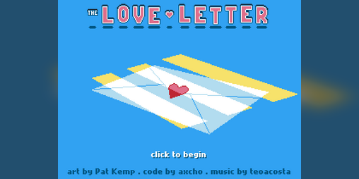 Cover image for The Love Letter (2012)