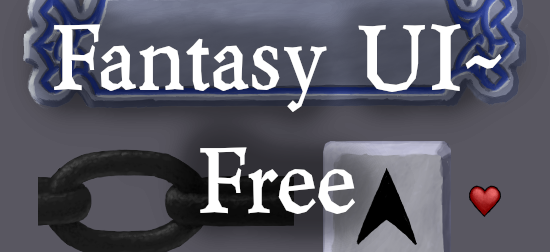 Assets: Fantasy UI ~ Free