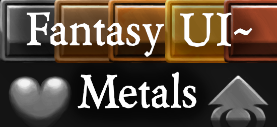 Assets: Fantasy UI ~ Metals