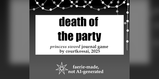 Cover image for death of the party