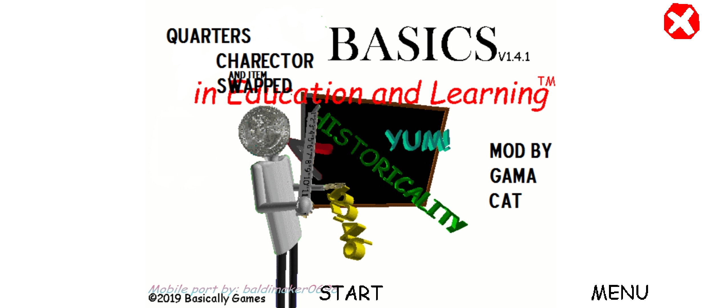 Baldi's Basics Item Swapped Basics Android