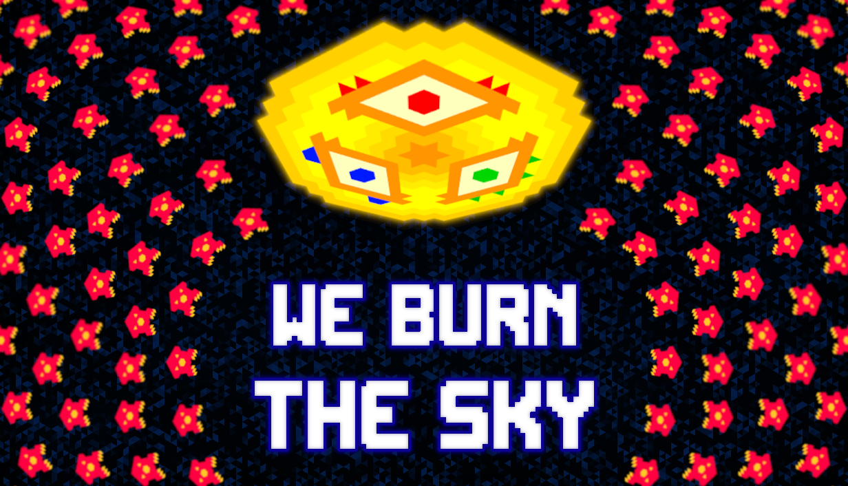 Cover image for We burn the sky
