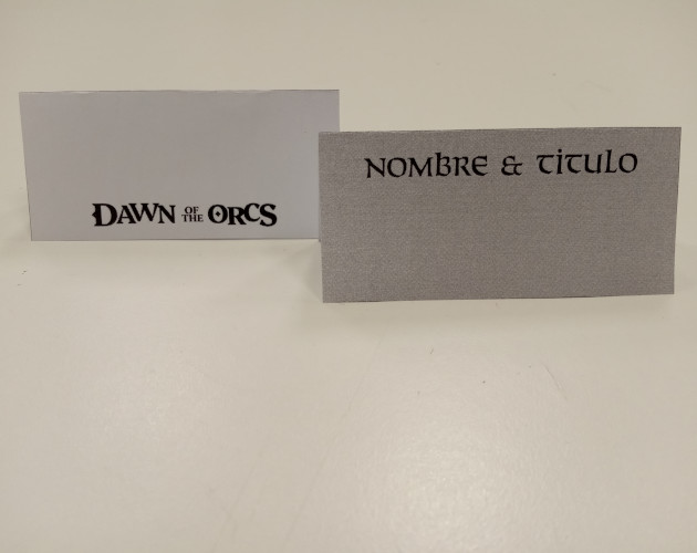 Cover image for Tarjetas para Dawn of the Orcs / Dawn of the Orcs Cards