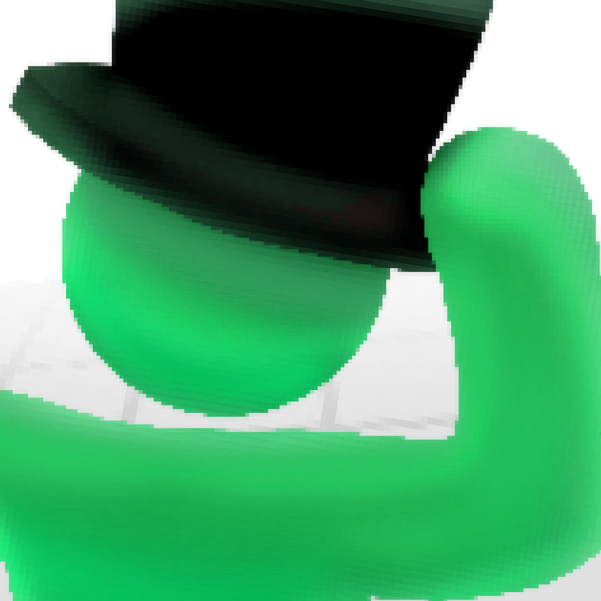 Roblox Icon Green Banded Top Hat Roblox Top Hat Headphone