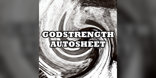 Cover image for GODSTRENGTH Autosheet