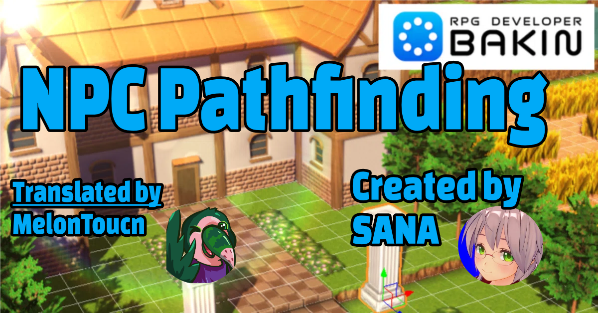RPG Developer BAKIN C# Scripts (NPC Pathfinding)