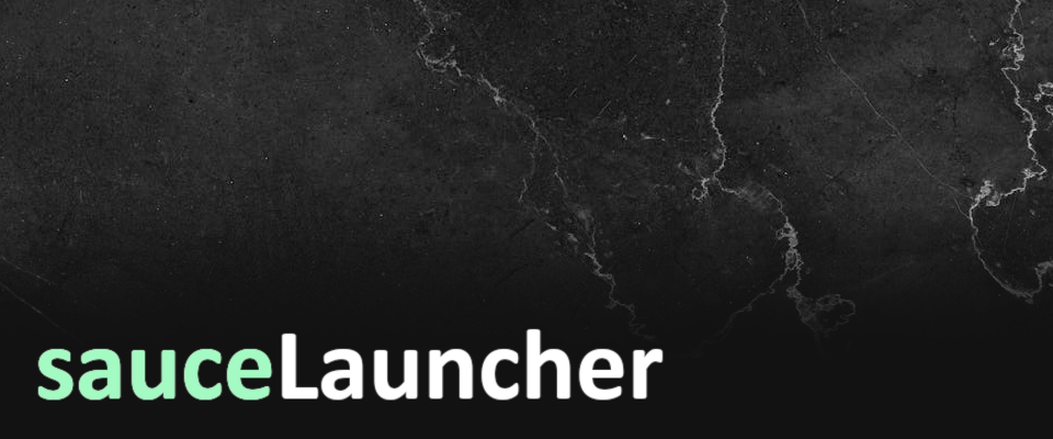 sauceLauncher (Game & App Launcher) Beta Version
