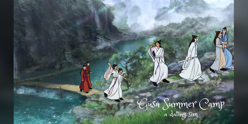 Cover image for Gusu Summer Camp: A Dating Sim