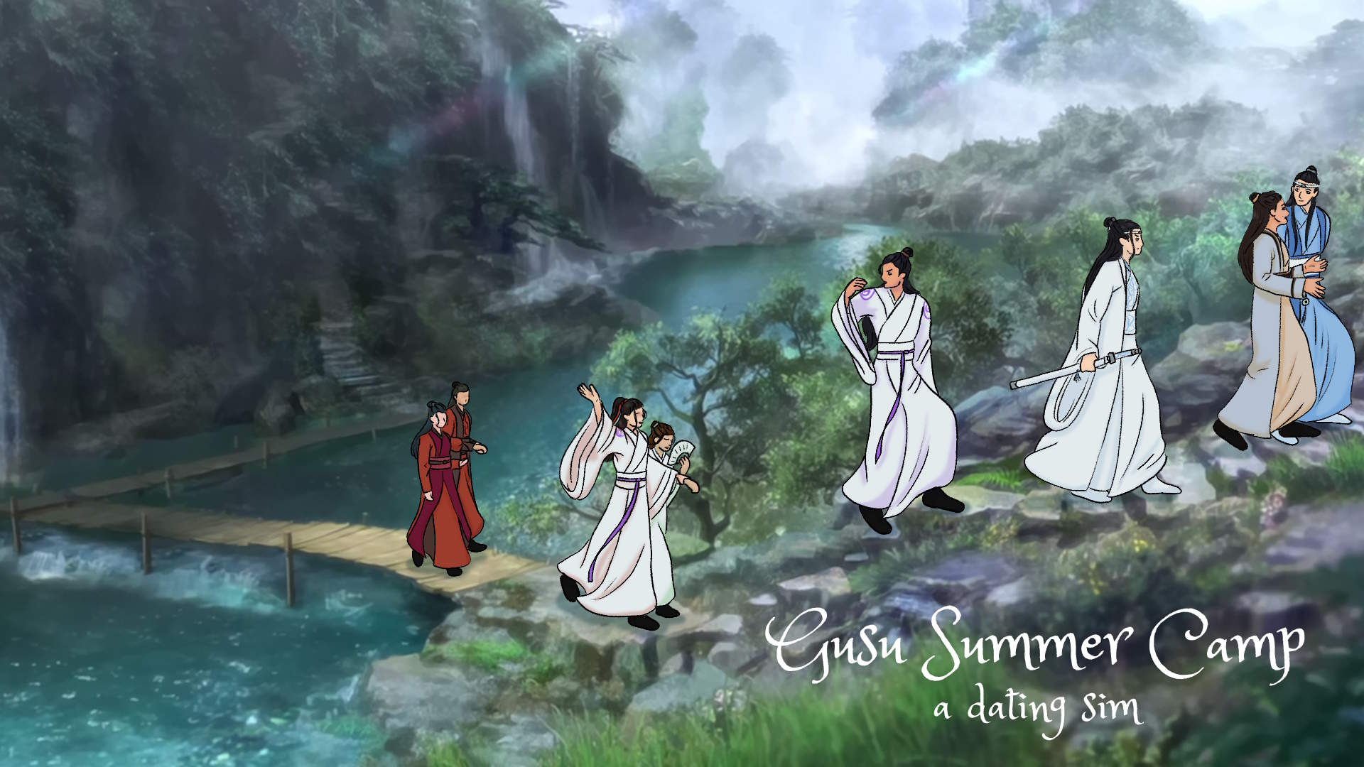 Cover image for Gusu Summer Camp: A Dating Sim