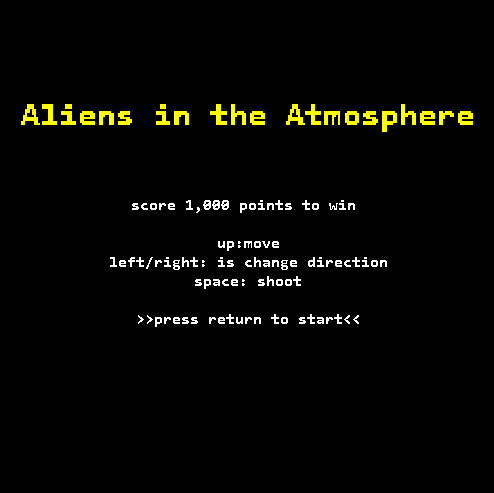 Aliens in the Atmosphere