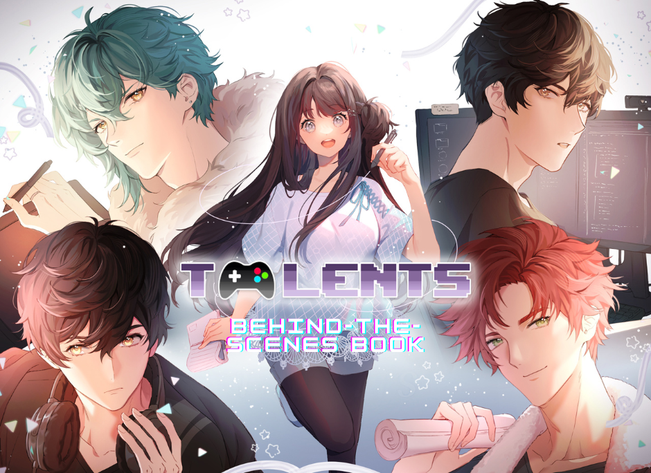 Cover image for Talents: Digital behind-the-scenes book