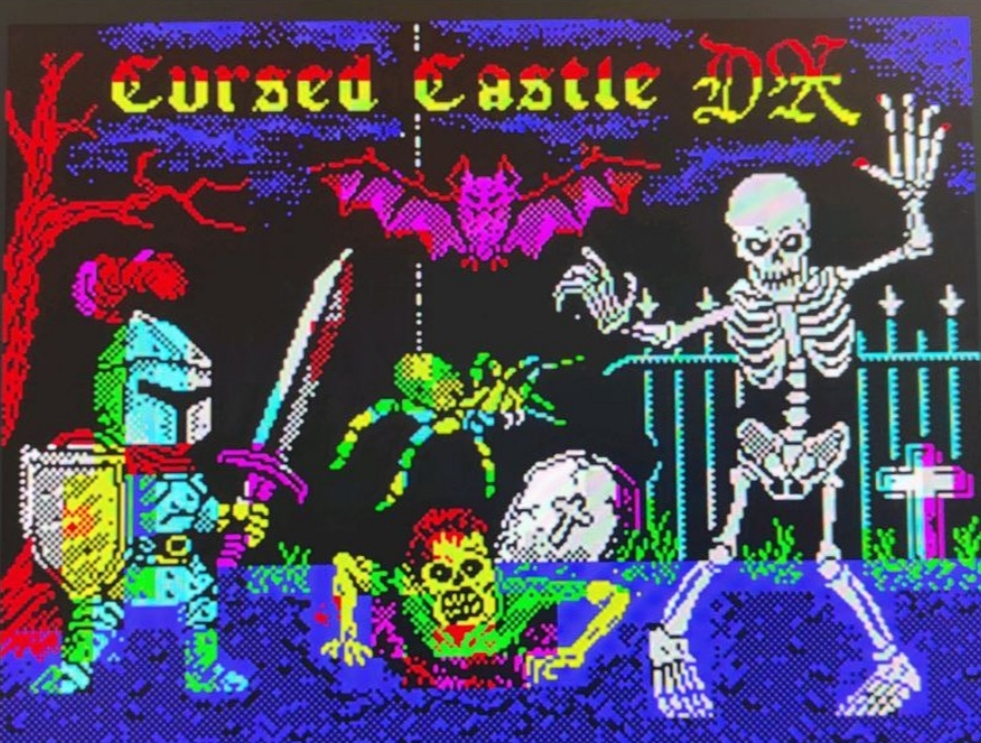 Cursed Castle DX (zx spectrum 128) by Fransouls