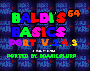 Baldi's Basics 64 Android Mod Menu sounds Original