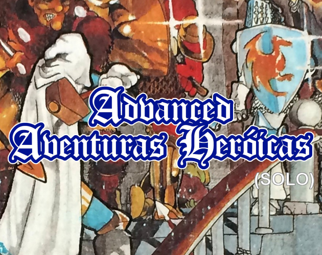 Cover image for Advanced Aventuras Heróicas (Solo)
